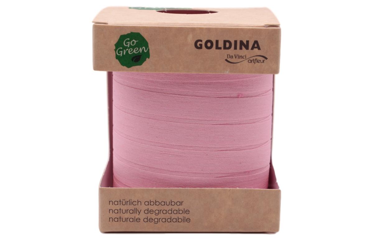 Ringelband 100% Baumwolle rosa 10mm