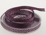 Weihnachtsband Gloria ohne Draht 10 mm flieder Weihnachtsband Gloria ohne Draht 10 mm flieder