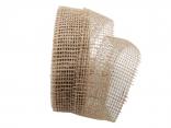 Dekoband Jute 50mm natur ohne Draht