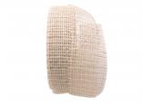 Dekoband Jute 50mm creme ohne Draht