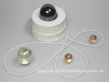 Kordel Weiß ohne Draht 4mm Kordel Weiß ohne Draht 4mm