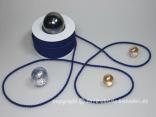 Kordel Dunkelblau ohne Draht 4mm Kordel Dunkelblau ohne Draht 4mm
