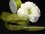 Vliesband Olive ohne Draht 40mm Vliesband Olive ohne Draht 40mm
