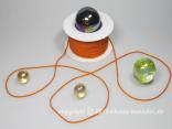 Kordel Orange ohne Draht 2mm