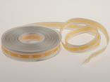 Motivband Blume Orange mit Draht 15 mm