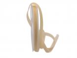 Samtbändchen 9mm creme ohne Draht Samtbändchen 9mm creme ohne Draht