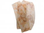 Motivband Schmetterling natur / creme 40mm mit Draht