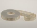 Streifenband Querstreifen 15mm creme ohne Draht