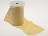 Tischband unifarben 130 mm ohne Draht pastell gelb Tischband unifarben 130 mm ohne Draht pastell gelb