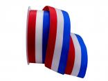 Nationalband Frankreich rot / weiß / blau 40mm ohne Draht Nationalband Frankreich rot / weiß / blau 40mm ohne Draht