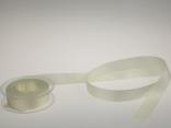 Uniband Ripsband Creme ohne Draht 25mm Uniband Ripsband Creme ohne Draht 25mm