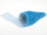 Filz Tischband blau / weiss 2m x 80mm Filz Tischband blau / weiss 2m x 80mm