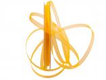Organzaband Luminoso gelb 6mm ohne Draht Organzaband Luminoso gelb 6mm ohne Draht