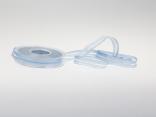 Organzastreifen hellblau 15mm mit Draht Organzastreifen hellblau 15mm mit Draht
