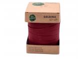 Ringelband 100% Baumwolle bordeaux 10mm
