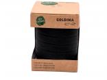 Ringelband 100% Baumwolle schwarz 10mm