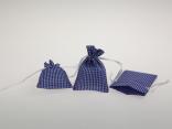 Dekosäckchen 7,5x10cm 10 Stück blau Dekosäckchen 7,5x10cm 10 Stück blau