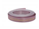 Spruchband "Herzlichen Glückwunsch.." rosa 15mm ohne Draht Spruchband "Herzlichen Glückwunsch.." rosa 15mm ohne Draht