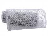 Gitterband Hexe silber 240mm mit Draht Gitterband Hexe silber 240mm mit Draht