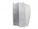 Streifenband Strisce weiß 25mm mit Draht Streifenband Strisce weiß 25mm mit Draht