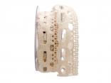 Dekoband Spitze 40mm creme ohne Draht