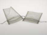 Organzasäckchen 12,5 x 17,5cm Grau 10 Stück Organzasäckchen 12,5 x 17,5cm Grau 10 Stück