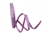 Dekoband Elba 8mm rosa ohne Draht Dekoband Elba 8mm rosa ohne Draht