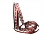Dekoband Friends rot 15mm ohne Draht Dekoband Friends rot 15mm ohne Draht