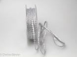 Dekoband Minna 5mm silber ohne Draht Dekoband Minna 5mm silber ohne Draht
