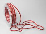 Dekoband Minna 7mm rot ohne Draht