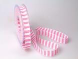 Dekoband Rügen pink 15mm ohne Draht