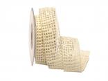 Dekoband Spitze 40mm creme ohne Draht Dekoband Spitze 40mm creme ohne Draht