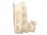 Dekoband Spitze 40mm creme ohne Draht Dekoband Spitze 40mm creme ohne Draht