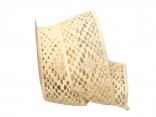 Dekoband Spitze 65mm creme ohne Draht Dekoband Spitze 65mm creme ohne Draht