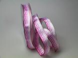 Dekoband Waves pink 15mm mit Draht