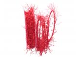 Fransenkordel 2-3mm rot ohne Draht Fransenkordel 2-3mm rot ohne Draht
