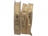 Goldband Klondyke Gold mit Draht 15mm Goldband Klondyke Gold mit Draht 15mm