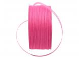 Organzabändchen 3mm pink ohne Draht Organzabändchen 3mm pink ohne Draht