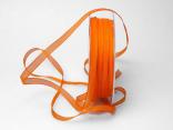 Organzaband 6mm orange ohne Draht