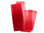 Organzaband Luminoso rot 40mm ohne Draht Organzaband Luminoso rot 40mm ohne Draht