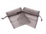 Organzasäckchen 7 cm x 10cm Grau 10 Stück Organzasäckchen 7 cm x 10cm Grau 10 Stück