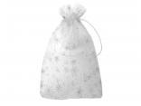 Organzasäckchen Eiskristall weiß 24 x 16cm 1 Stück Organzasäckchen Eiskristall weiß 24 x 16cm 1 Stück