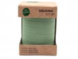 Ringelband 100% Baumwolle mintgrün 10mm Ringelband 100% Baumwolle mintgrün 10mm