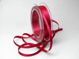 Satinbändchen Pink ohne Draht 6mm Satinbändchen Pink ohne Draht 6mm