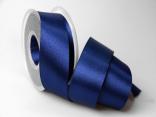 Satinband Dunkelblau ohne Draht 40mm Satinband Dunkelblau ohne Draht 40mm