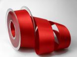 Satinband Rot ohne Draht 40mm Satinband Rot ohne Draht 40mm