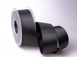 Satinband Schwarz ohne Draht 40mm Satinband Schwarz ohne Draht 40mm