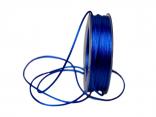 Satinkordel Blau ohne Draht 2mm Satinkordel Blau ohne Draht 2mm