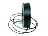 Satinkordel Dunkelgrün ohne Draht 2mm Satinkordel Dunkelgrün ohne Draht 2mm
