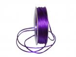 Satinkordel Lila ohne Draht 2mm Satinkordel Lila ohne Draht 2mm